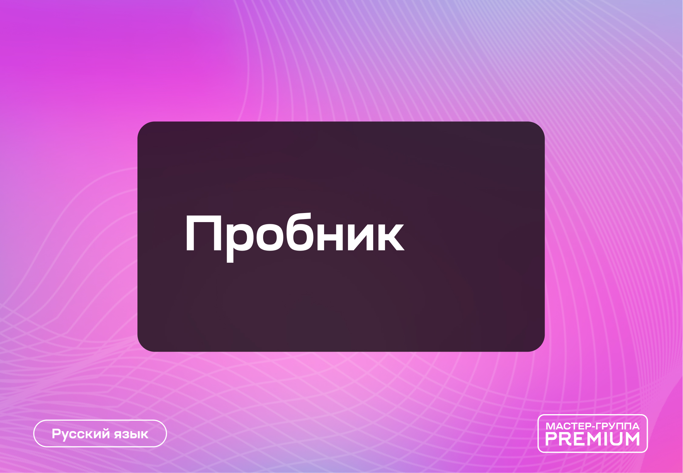 Мастер-группа по русскому языку ОГЭ