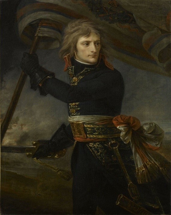 Антуан Жан Гро. «Наполеон Бонапарт на Аркольфском мосту», 1796-1797 гг.