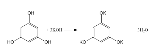 Вещество А содержит углерода, водорода, калия по массе, остальное